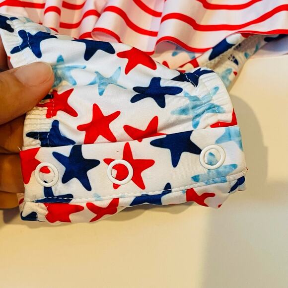 NWT James & Lottie 3M Stars and Stripes Lainey One Piece Swimsuit - Picture 2 of 5